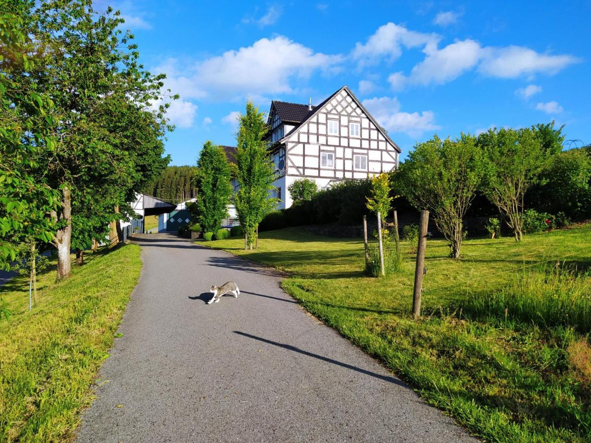 Kleine Auszeit Appartement Eslohe Buitenkant foto